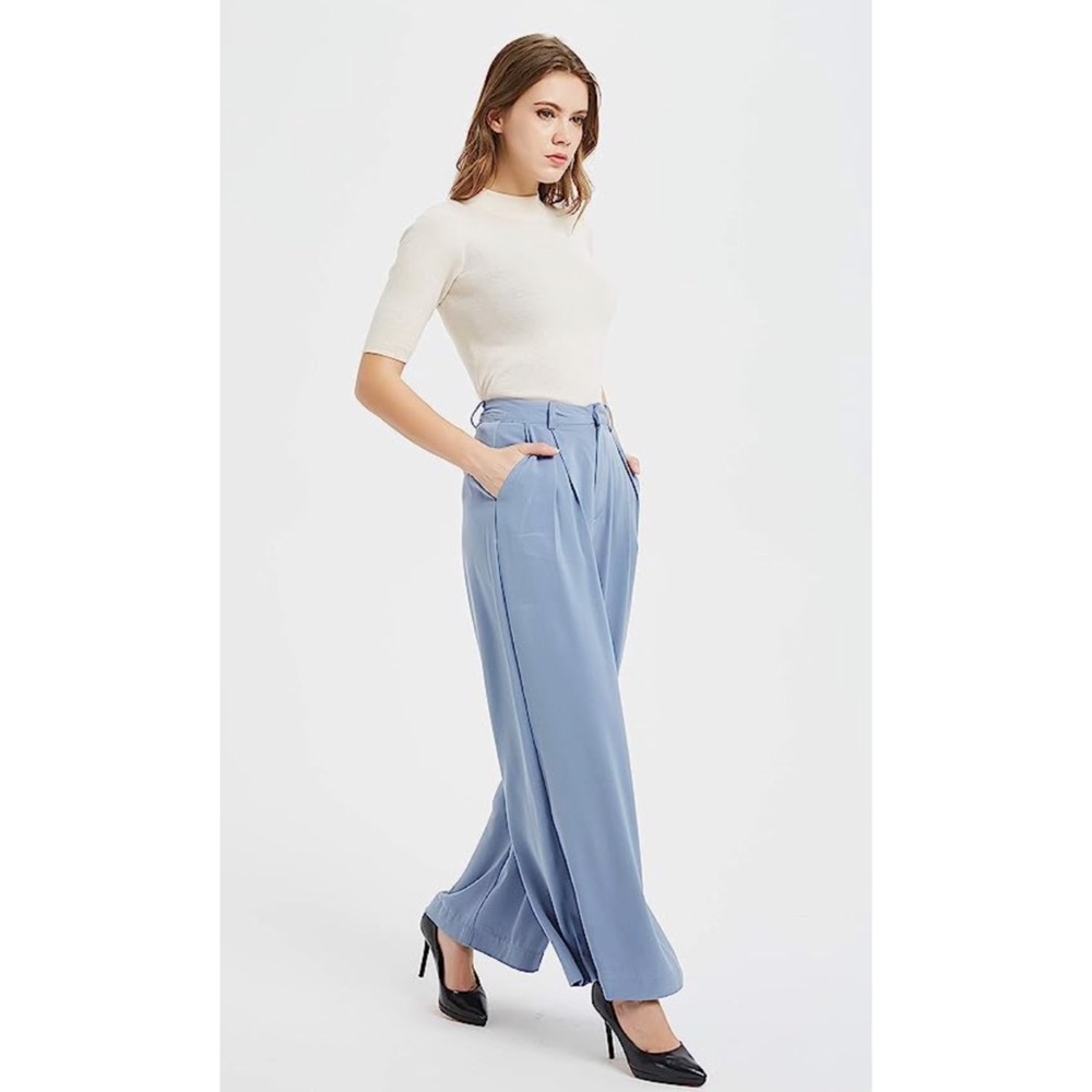 High Waisted Palazzo Pants